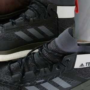 Adidas Terrex Black and White Athletic Shoes